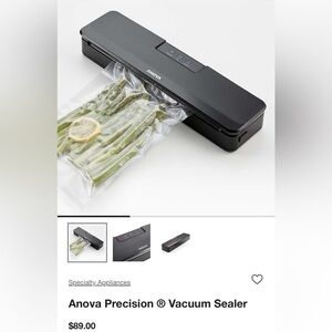 Anova Precision Vacuum Sealer - Black